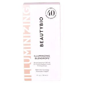 BeautyBio Illuminizing Blendrops SPF 40 Radiant Priming Drops 1floz NIB Exp 5/26